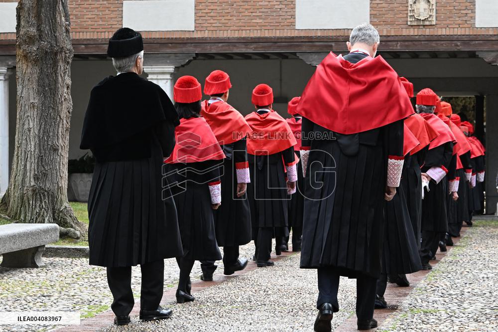 King Felipe Doctorate Ceremony at University of Alcala