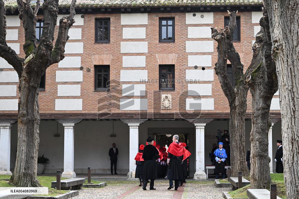 King Felipe Doctorate Ceremony at University of Alcala