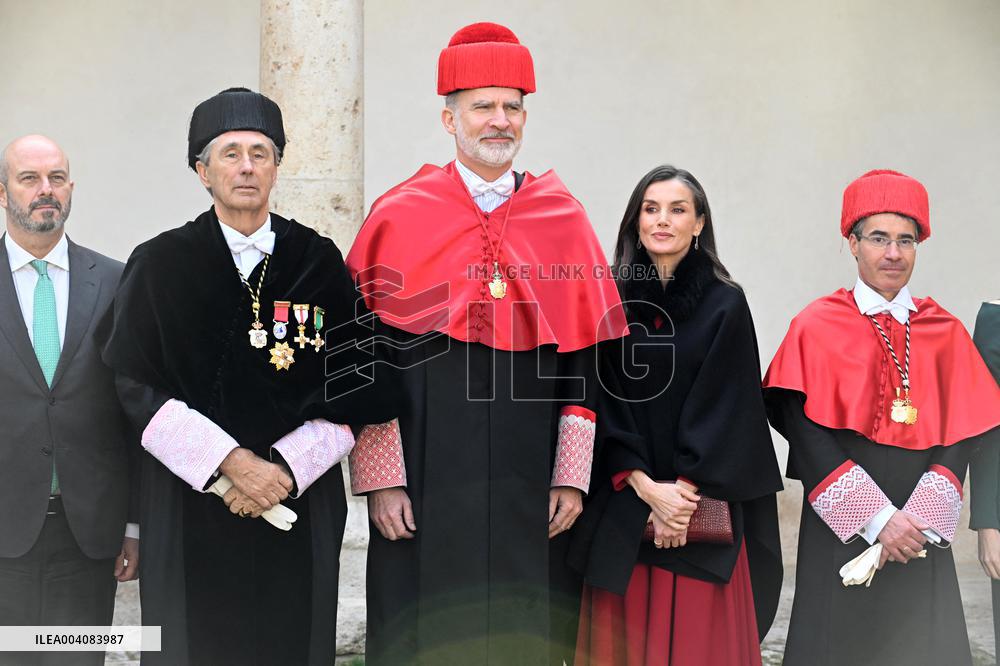 King Felipe Doctorate Ceremony at University of Alcala