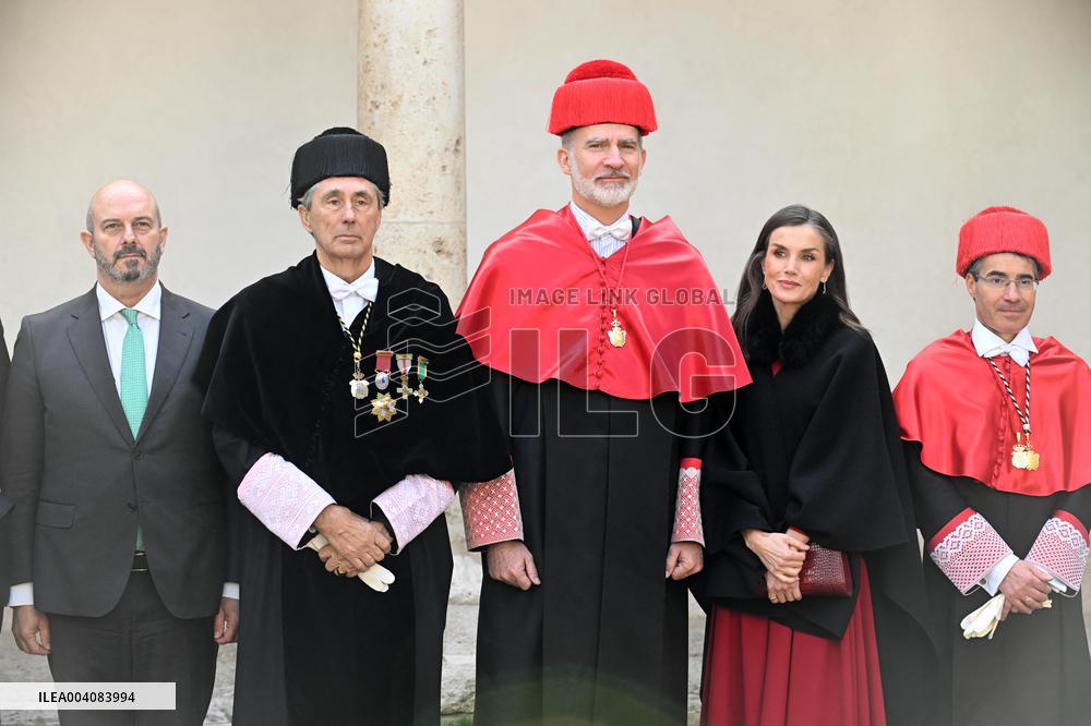 King Felipe Doctorate Ceremony at University of Alcala