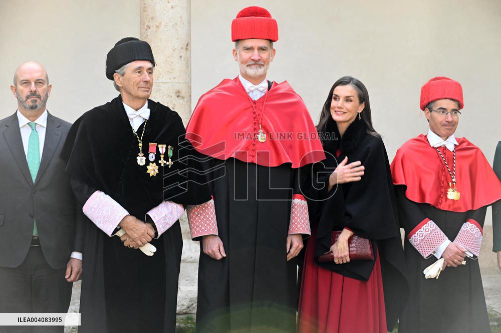 King Felipe Doctorate Ceremony at University of Alcala