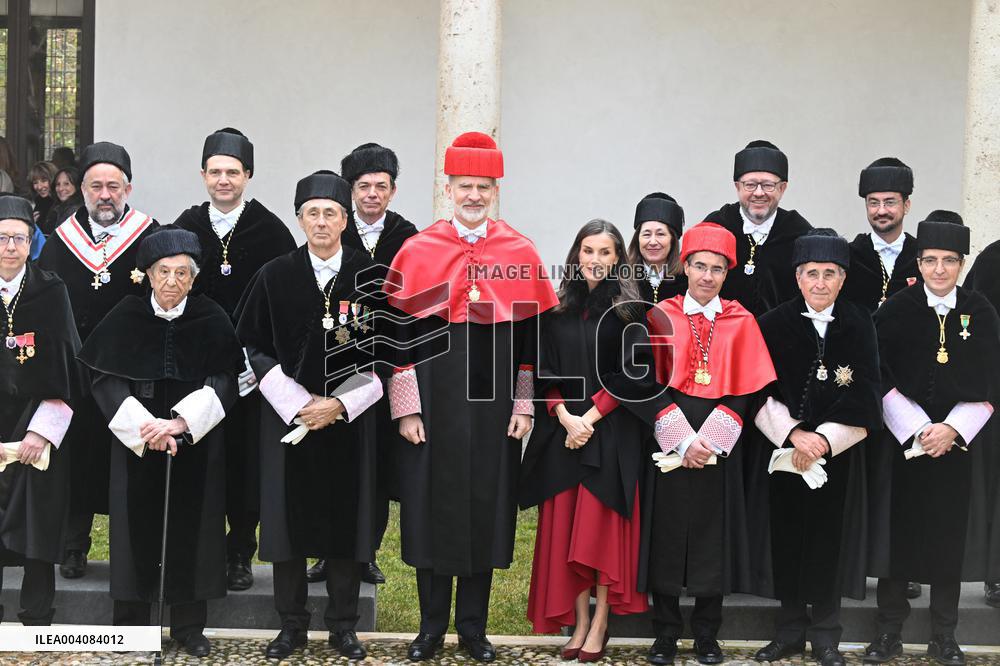 King Felipe Doctorate Ceremony at University of Alcala