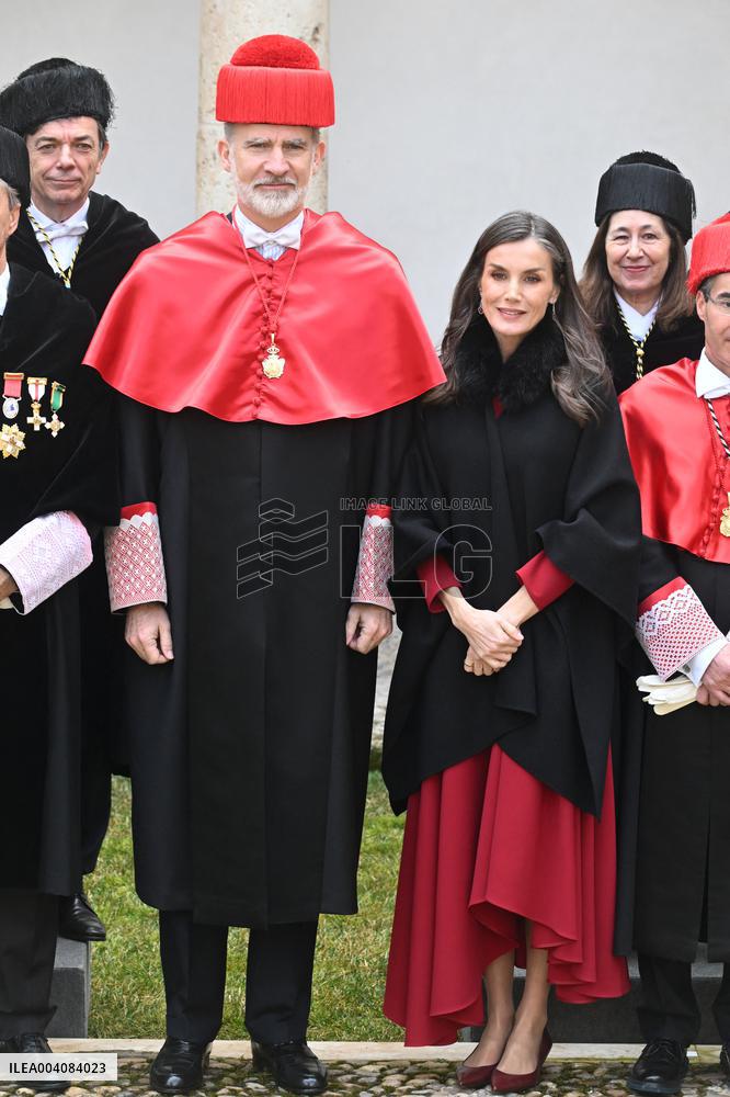 King Felipe Doctorate Ceremony at University of Alcala