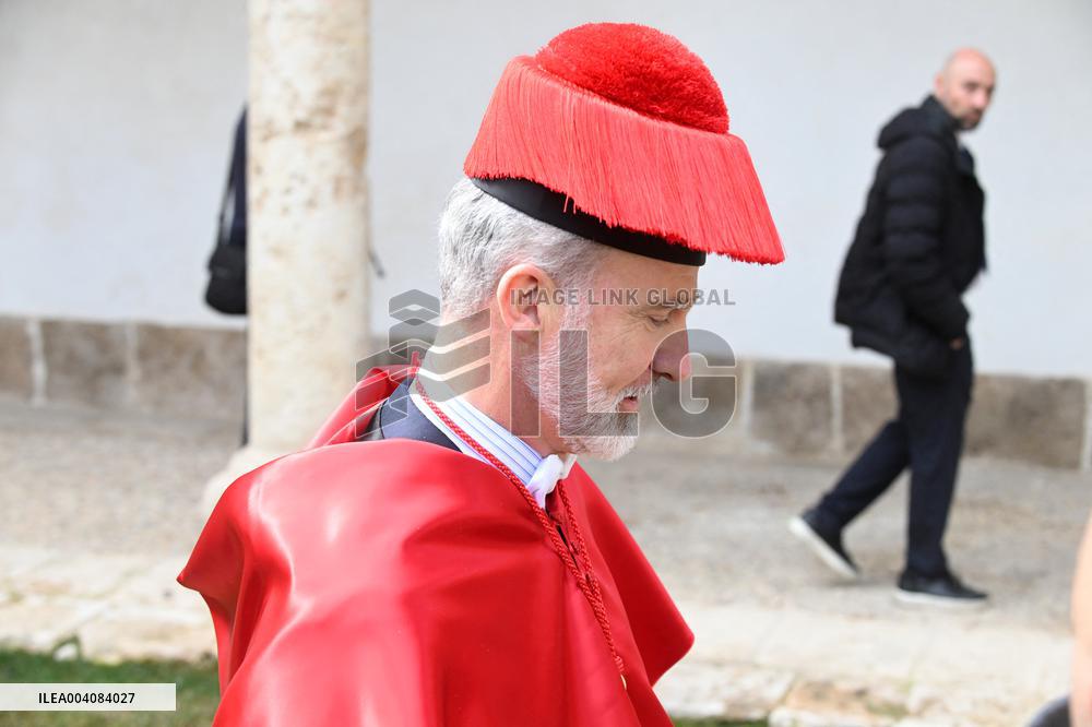 King Felipe Doctorate Ceremony at University of Alcala