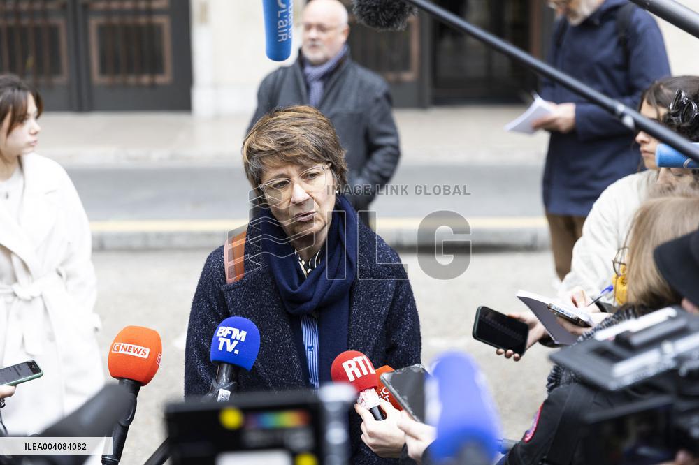 Conclave On Pensions Arrivals - Paris