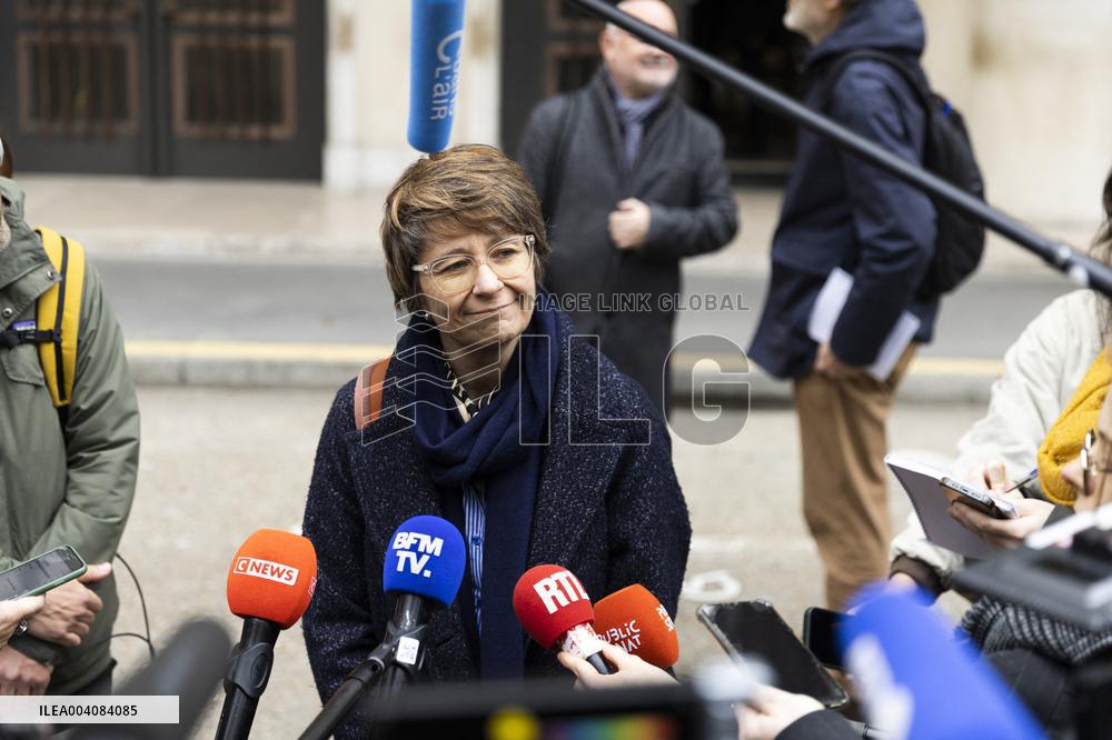 Conclave On Pensions Arrivals - Paris