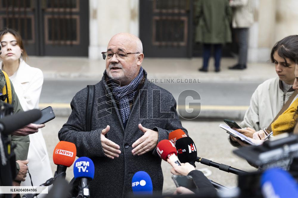 Conclave On Pensions Arrivals - Paris