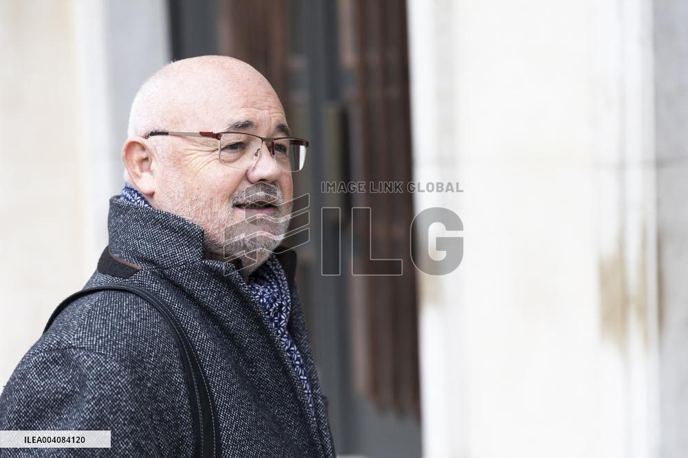 Conclave On Pensions Arrivals - Paris