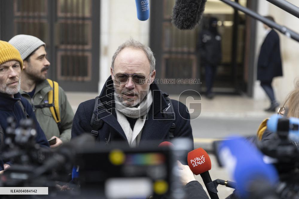 Conclave On Pensions Arrivals - Paris