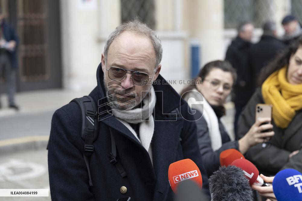 Conclave On Pensions Arrivals - Paris