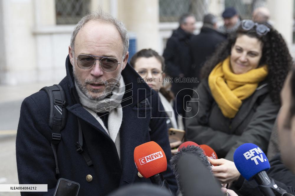 Conclave On Pensions Arrivals - Paris