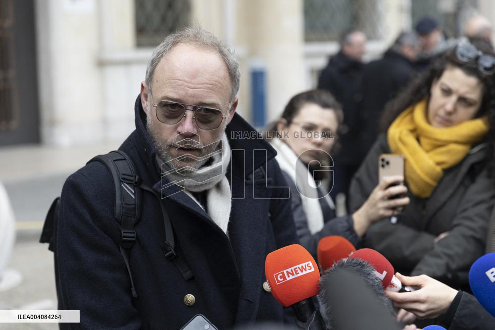 Conclave On Pensions Arrivals - Paris