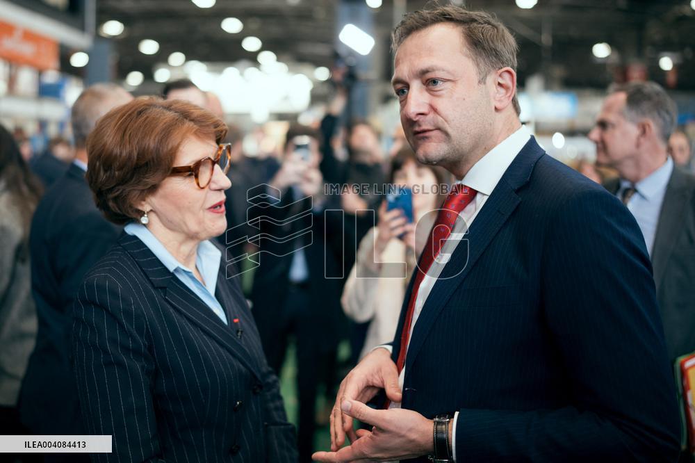 Christophe Hansen visits the Agricultural Show with the French Minister of Agriculture - Paris AJ