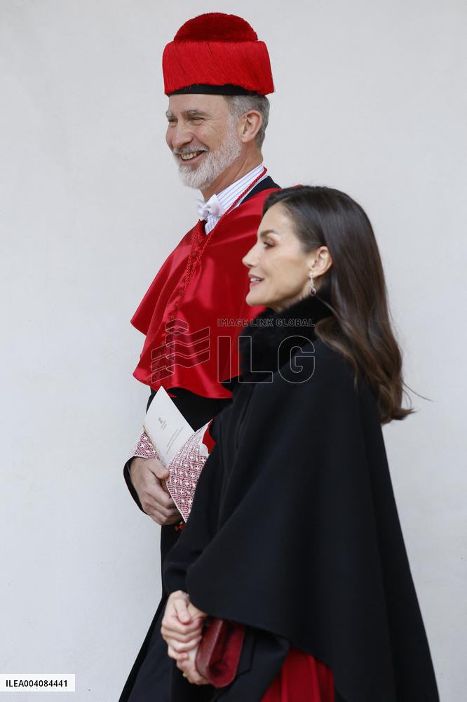 King Felipe VI  Doctor Honoris Causa by the University of Alcala