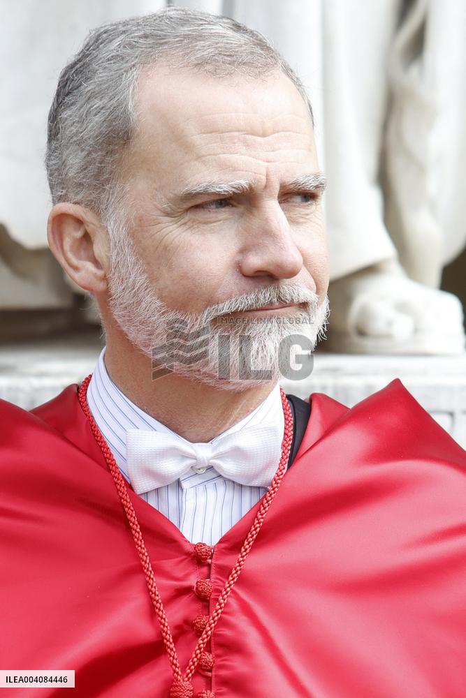 King Felipe VI  Doctor Honoris Causa by the University of Alcala