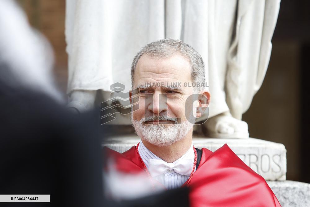 King Felipe VI  Doctor Honoris Causa by the University of Alcala