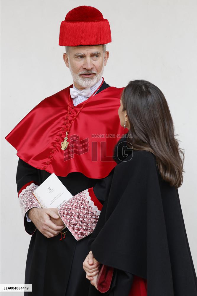 King Felipe VI  Doctor Honoris Causa by the University of Alcala