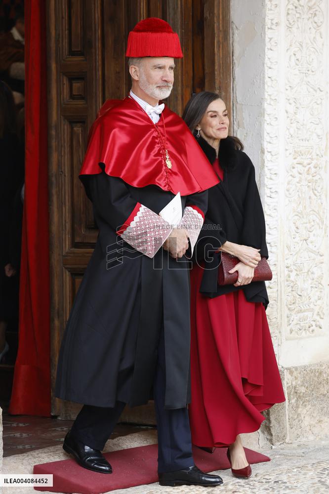 King Felipe VI  Doctor Honoris Causa by the University of Alcala