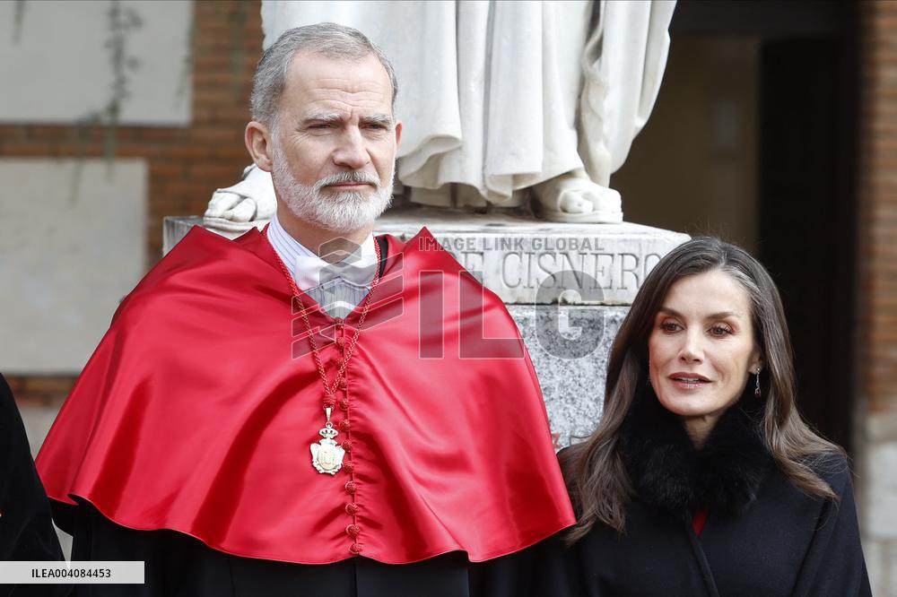 King Felipe VI  Doctor Honoris Causa by the University of Alcala