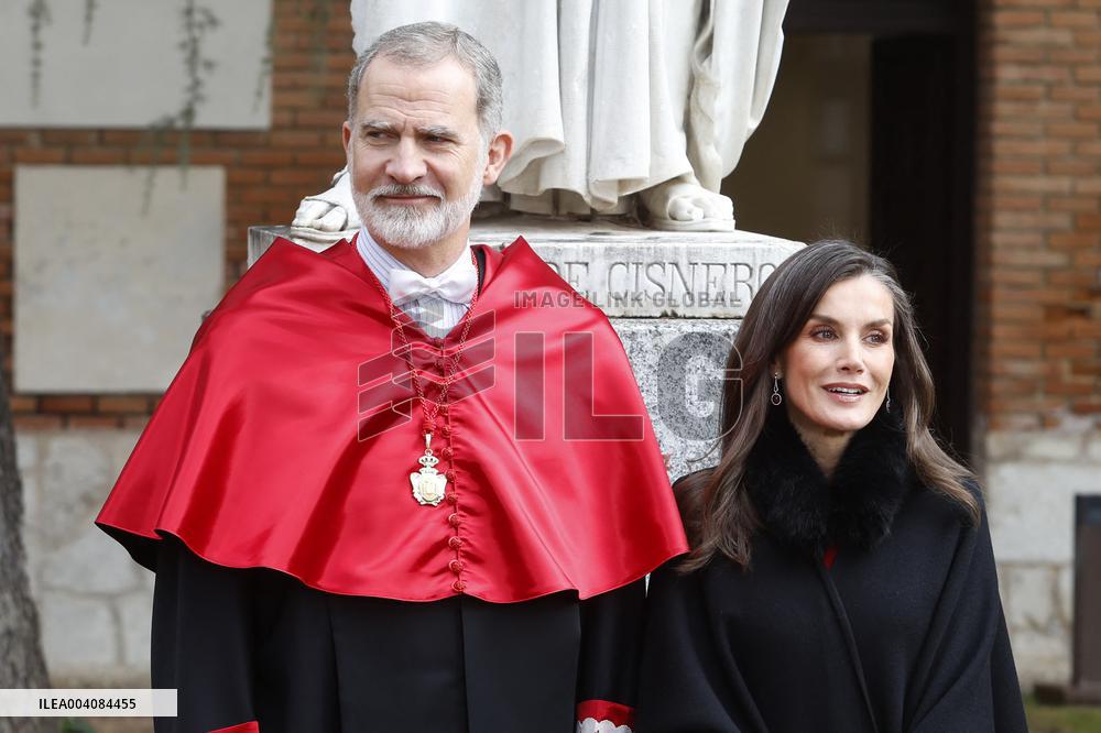 King Felipe VI  Doctor Honoris Causa by the University of Alcala