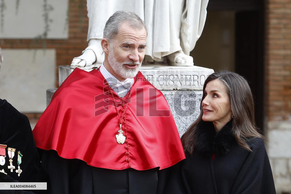 King Felipe VI  Doctor Honoris Causa by the University of Alcala