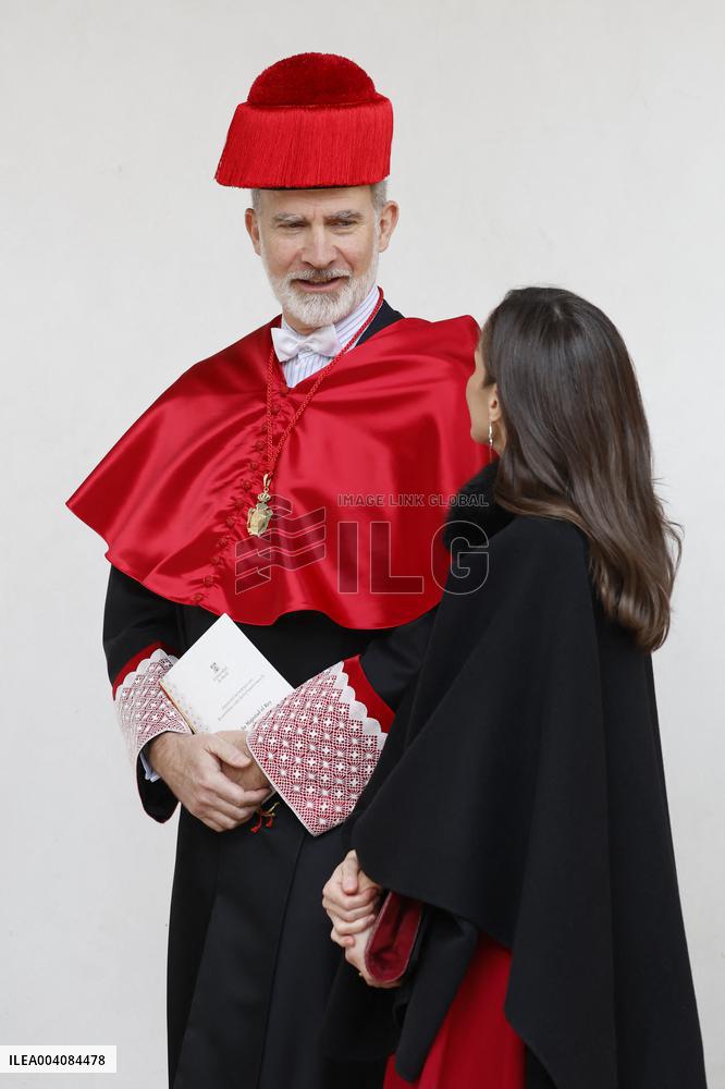 King Felipe VI  Doctor Honoris Causa by the University of Alcala