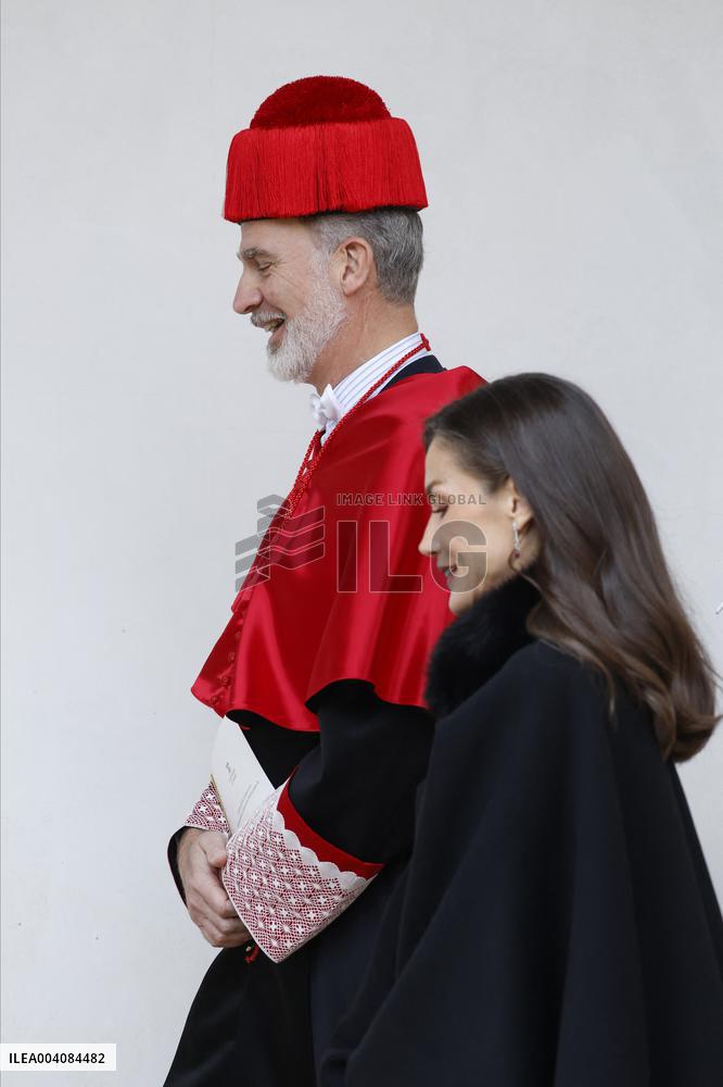 King Felipe VI  Doctor Honoris Causa by the University of Alcala