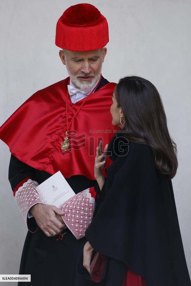 King Felipe VI  Doctor Honoris Causa by the University of Alcala