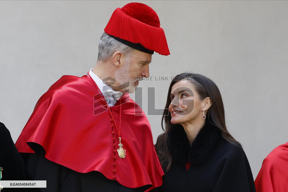 King Felipe VI  Doctor Honoris Causa by the University of Alcala
