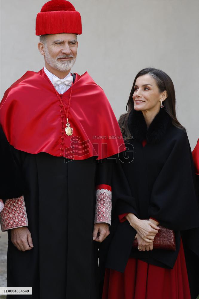 King Felipe VI  Doctor Honoris Causa by the University of Alcala
