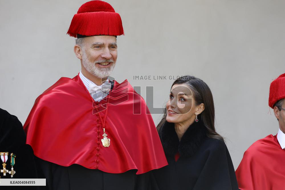 King Felipe VI  Doctor Honoris Causa by the University of Alcala