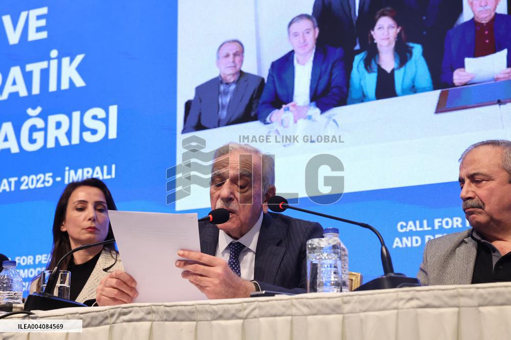 PKK founder Abdullah Ocalan calls for Kurdish militant group to lay down arms