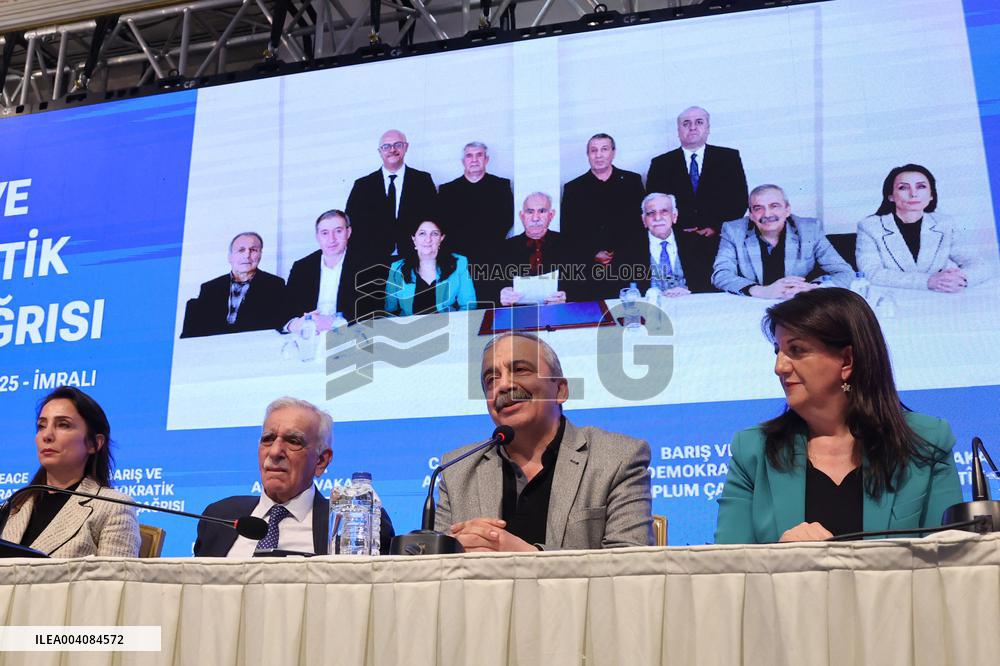 PKK founder Abdullah Ocalan calls for Kurdish militant group to lay down arms