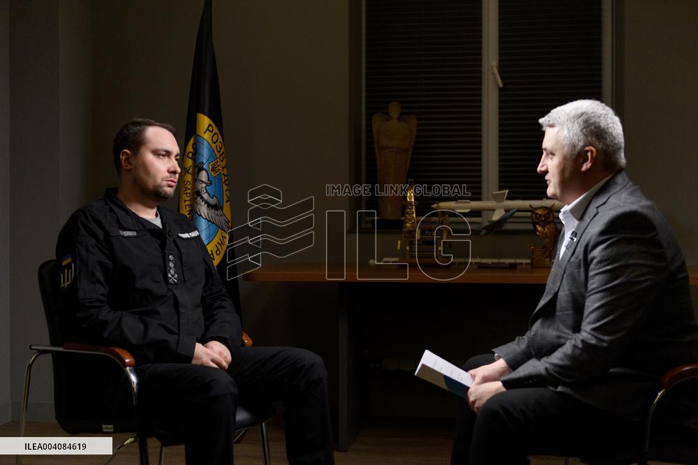 Kyrylo Budanov gives interview to Ukrinform