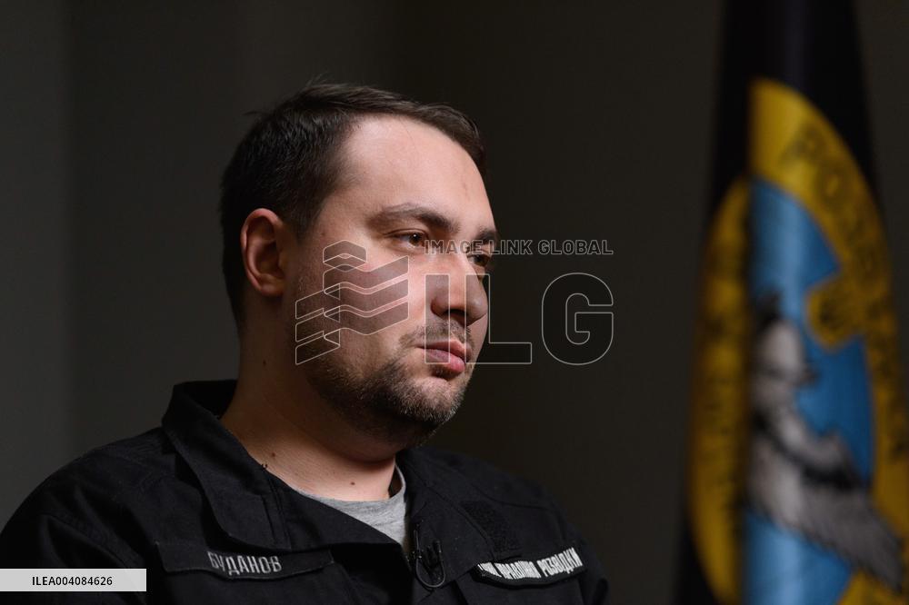 Kyrylo Budanov gives interview to Ukrinform