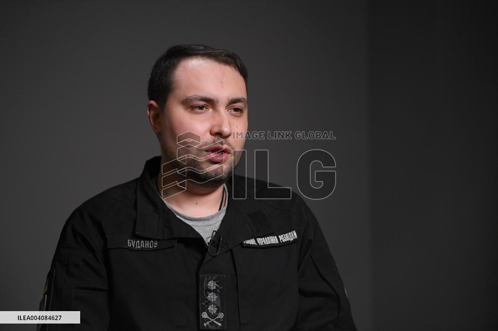 Kyrylo Budanov gives interview to Ukrinform