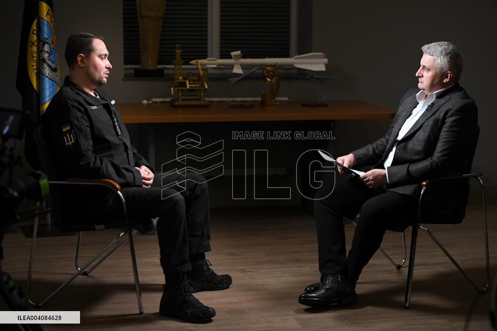 Kyrylo Budanov gives interview to Ukrinform