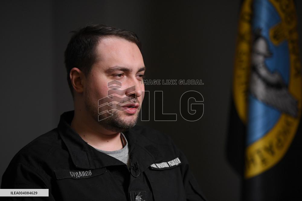 Kyrylo Budanov gives interview to Ukrinform