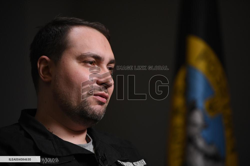 Kyrylo Budanov gives interview to Ukrinform