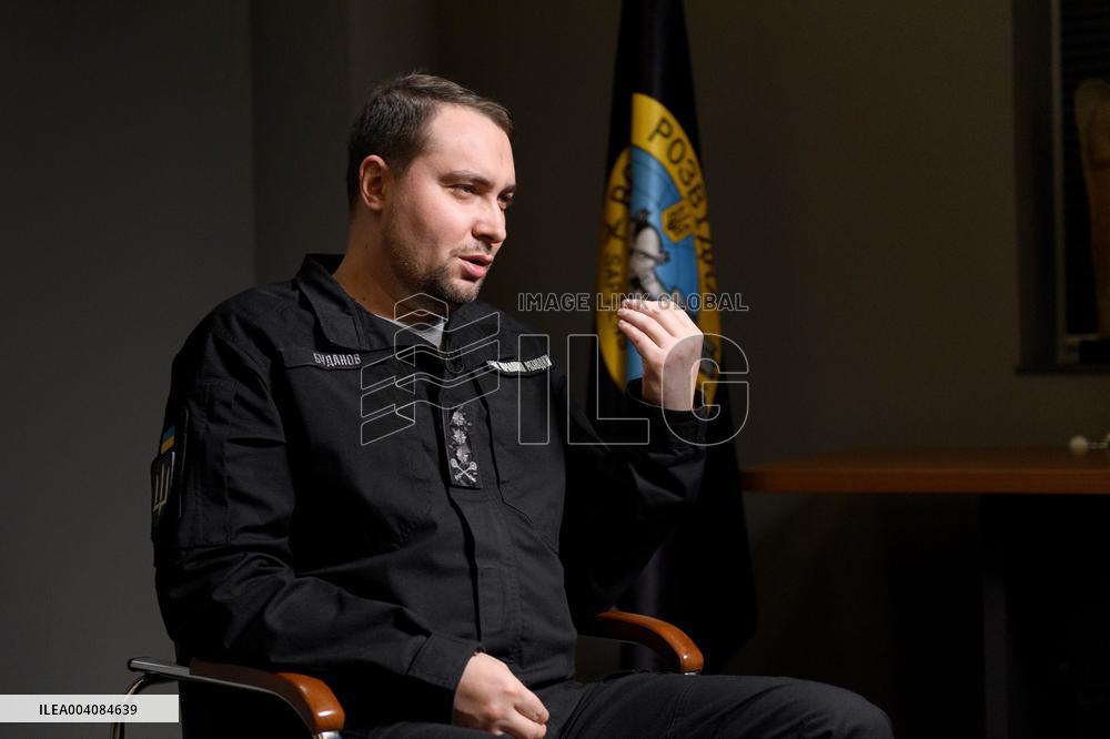Kyrylo Budanov gives interview to Ukrinform