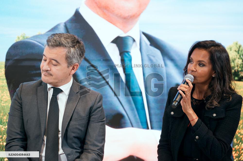 Karine Le Marchand at the Agricultural Show - Paris