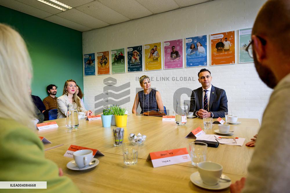 Queen Maxima Visits Youth Organization - Rotterdam
