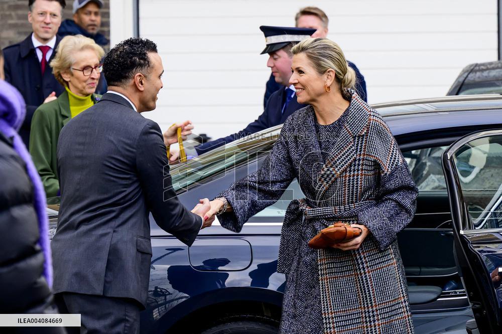 Queen Maxima Visits Youth Organization - Rotterdam