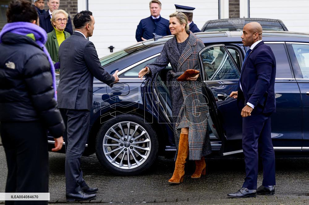 Queen Maxima Visits Youth Organization - Rotterdam