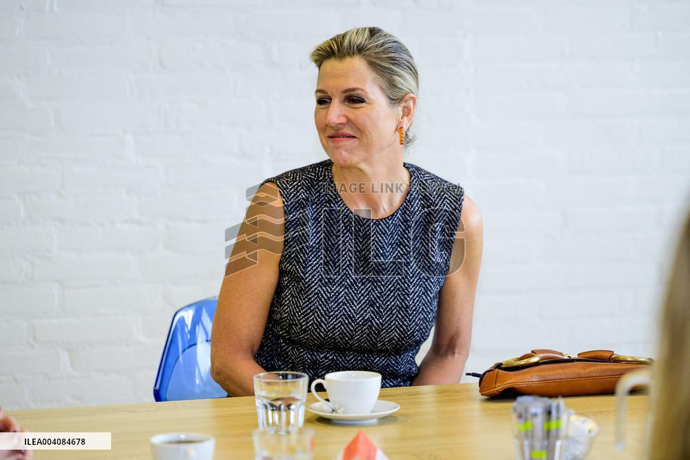 Queen Maxima Visits Youth Organization - Rotterdam