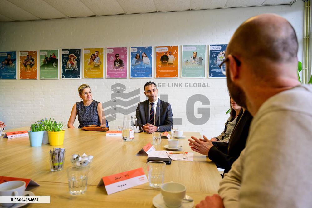 Queen Maxima Visits Youth Organization - Rotterdam