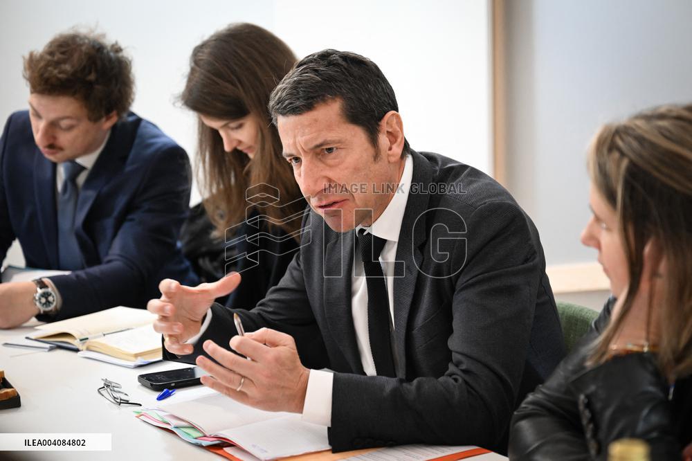 David Lisnard At The Agricultural Show - Paris