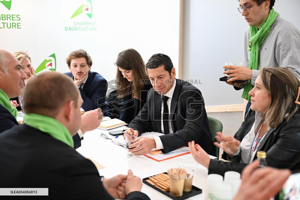 David Lisnard At The Agricultural Show - Paris