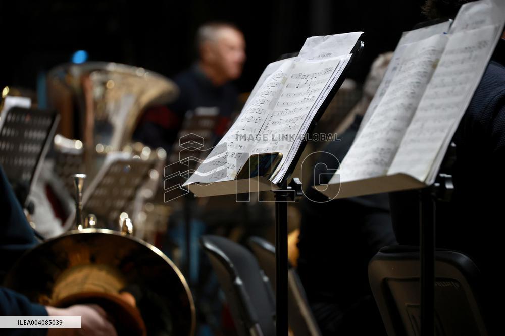 Rehearsal of Odesa Opera Symphony Orchestra