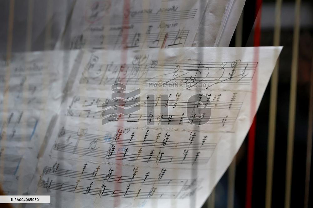 Rehearsal of Odesa Opera Symphony Orchestra